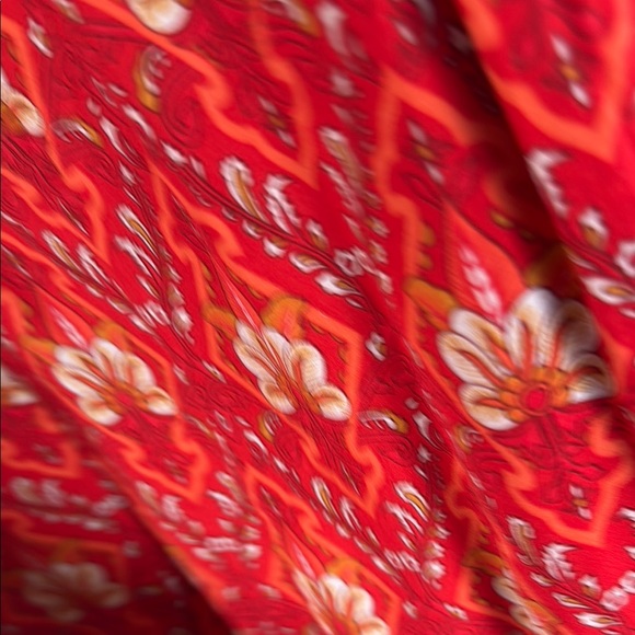 Red Sleeveless Spaghetti Strap Sundress - Picture 4 of 11